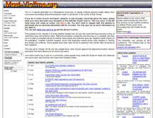Tablet Screenshot of mast-victims.org